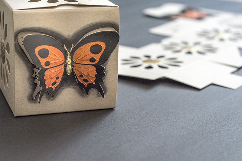 Letterpress – Promotional Butterfly Box