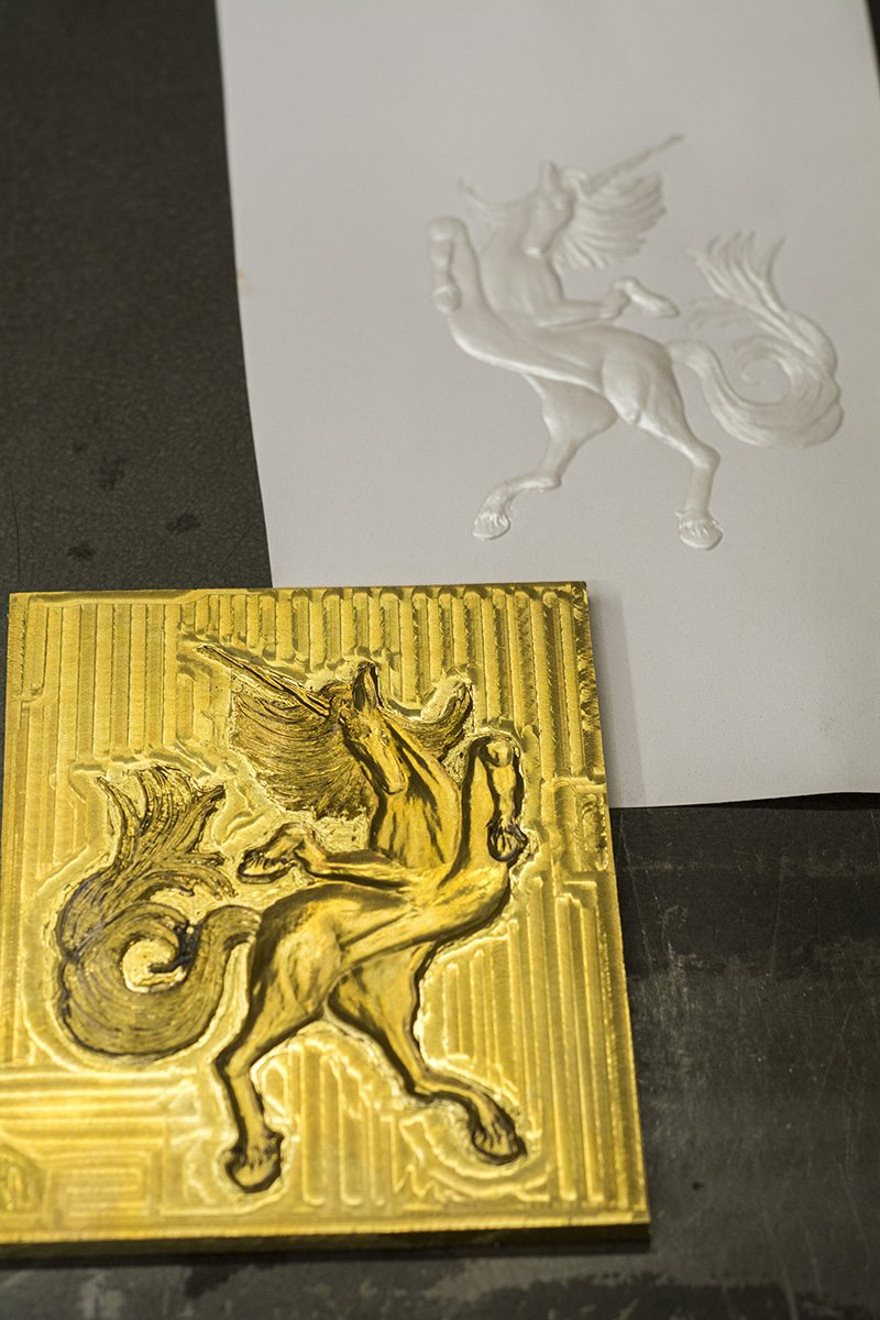 Letterpress – Unicorn