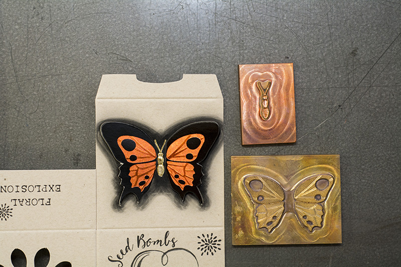 Letterpress – Promotional Butterfly Box